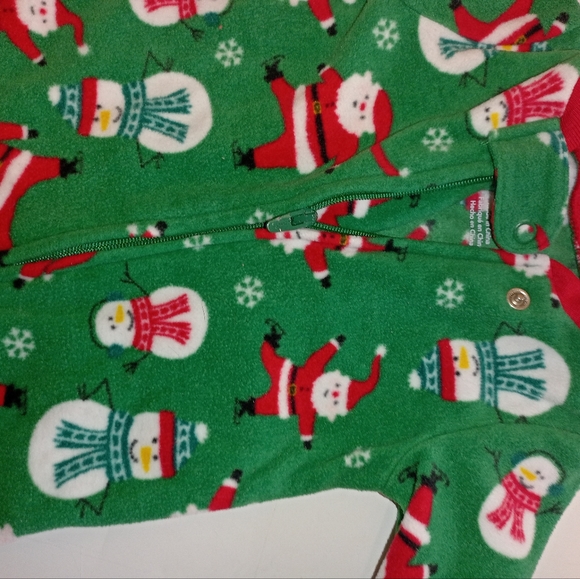 Christmas pj's 3 months Carter's - Picture 2 of 13